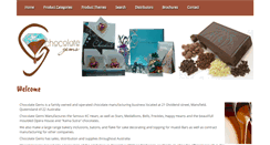Desktop Screenshot of chocolategems.com.au
